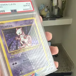 Pokemon TCG Classic Mewtwo CLB EN 014 Holo Rare Psychic PSA 10 2023 - Image 3