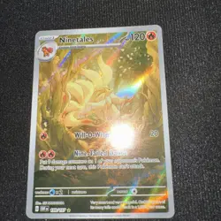 Ninetales 199/197 SV03: Obsidian Flames Holo Pokemon TCG NM Full Art - Image 2