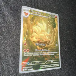 Ninetales 199/197 SV03: Obsidian Flames Holo Pokemon TCG NM Full Art - Image 4