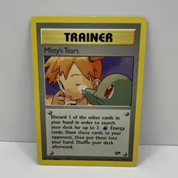 Pokemon Misty's Tears 118/132 Gym Challenge Uncommon Trainer WOC - Image 1