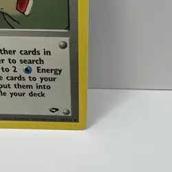 Pokemon Misty's Tears 118/132 Gym Challenge Uncommon Trainer WOC - Image 5