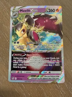 Mawile VSTAR 071/195 Ultra Rare SWSH12: Silver Tempest Pokemon TCG NM - Image 1