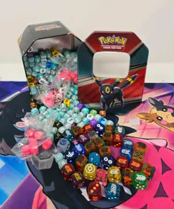 POKEMON TCG OPEN Umbreon Heroes Collectors Tin with dice and damage counters 820650851322 - Image 1
