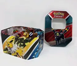 POKEMON TCG OPEN Umbreon Heroes Collectors Tin with dice and damage counters 820650851322 - Image 2