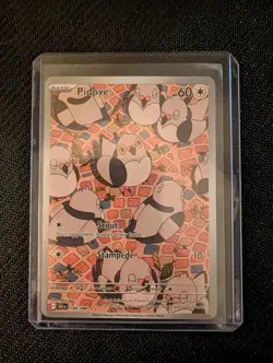 Pokemon Pidove 148/086 SV: Black Bolt Illustration Rare Full Art Holo English - Image 3