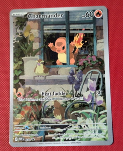 Pokemon - Charmander - SVP044 Illustration ETB Promo - Black Star Promo LP - Image 1