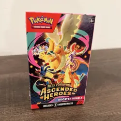 Pokemon TCG Mega Evolution Ascended Heroes Booster Bundle Box 6 Packs English - Image 1