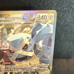 Pokemon TCG Steven's Metagross EX Full Art Holo 289/217 340HP Stage 2 - Image 3