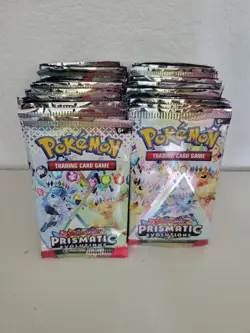 Pokemon Prismatic Evolutions 36 Booster Packs 820650853210 - Image 1