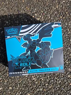 POKEMON SCARLET AND VIOLET BLACK BOLT ELITE TRAINER BOX ETB [NEW SEALED] - Image 1