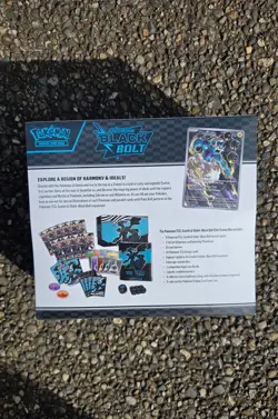 POKEMON SCARLET AND VIOLET BLACK BOLT ELITE TRAINER BOX ETB [NEW SEALED] - Image 2
