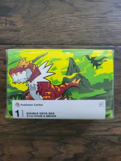 Pokemon Center Tyrantrum and Tyrunt Double Deck Box - Image 1
