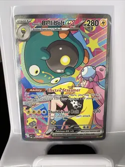 Pokemon Iono's Bellibolt EX 279/217 Ascended Heroes SIR - Image 1