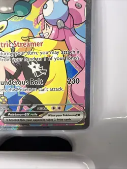 Pokemon Iono's Bellibolt EX 279/217 Ascended Heroes SIR - Image 4