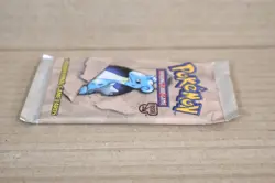 POKEMON FOSSIL BOOSTER PACK LAPRAS SEALED WOTC 1999 1ol - Image 3