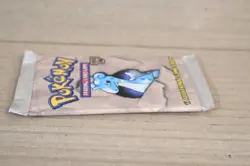 POKEMON FOSSIL BOOSTER PACK LAPRAS SEALED WOTC 1999 1ol - Image 4