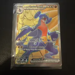 Pokemon TCG Cynthia's Garchomp EX 204 SVP Scarlet & Violet Promo - Image 1