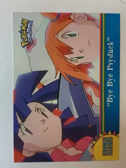 2000 Topps Pokemon #OR8 "Bye, Bye Psyduck" (D) TV Animation Series 3 - Image 1