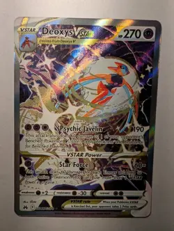 Deoxys VSTAR GG46/GG70 Crown Zenith Galarian Gallery Ultra Rare Holo 270 HP - Image 1