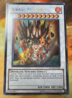 Jurrac Meteor - Secret Rare - Unlimited - HA04-EN029 Near Mint Yugioh NM - Image 1