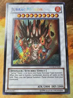 Jurrac Meteor - Secret Rare - Unlimited - HA04-EN029 Near Mint Yugioh NM - Image 2