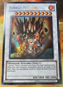 Jurrac Meteor - Secret Rare - Unlimited - HA04-EN029 Near Mint Yugioh NM - Image 4