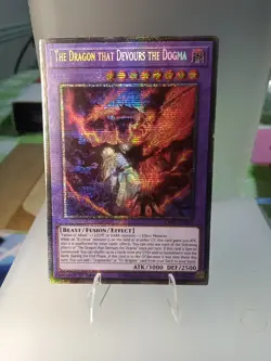 The Dragon that Devours the Dogma (Starlight Rare) CH01-EN041 The Chronicles LP - Image 1