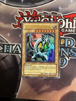 (MC) Yugioh 1x Blue-Eyes White Dragon Ultra RP01-EN001 Retro Pack VLP - Image 1
