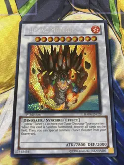 Jurrac Meteor Secret Rare HA04-EN029 Near Mint Yugioh 1st Ed - Image 1
