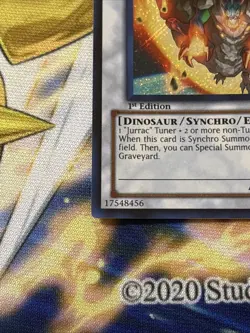 Jurrac Meteor Secret Rare HA04-EN029 Near Mint Yugioh 1st Ed - Image 4