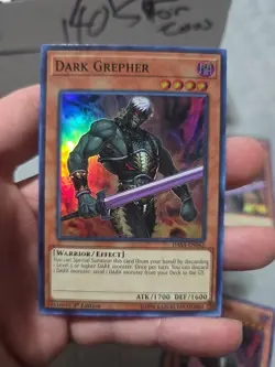 Dark Grepher - DASA-EN042 - Super Rare - 1st Edition - YUGIOH NM - Image 1