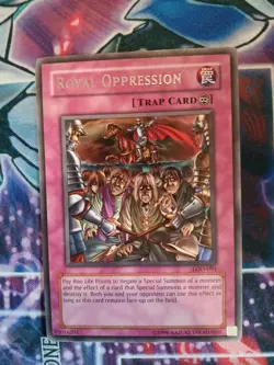 Yugioh Royal Oppression LOD-091 UNLIMITED LP RARE - Image 1