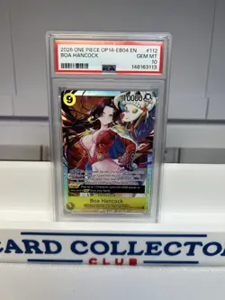 2026 ONE PIECE OP14-EB04 EN #112 BOA HANCOCK PSA 10 - Image 1