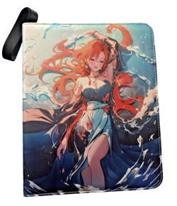 One Piece Trading Card Binder Nami w Mystery Nami Cards - Image 1