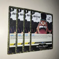 One Piece TCG Card Game - OP09-096 - My Era ... Begins!! - Playset x4 - English - Image 2
