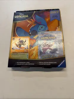 Disney Lorcana: Winterspell Collection Starter Set - Stitch Edition - Image 1