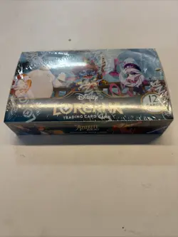 Lorcana Azurite Sea Disney Booster Box TCG Factory Sealed Free Shippinh New Gsme - Image 1