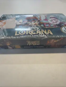 Lorcana Azurite Sea Disney Booster Box TCG Factory Sealed Free Shippinh New Gsme - Image 2