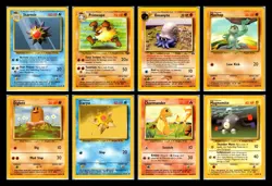Vintage 💎 Pokemon Bulk WOTC 8 Card Base, Jungle Lot . LP-MP - Image 1