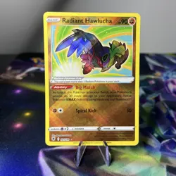 Radiant Hawlucha 081/189 Astral Radiance Holo Radiant Rare Pokemon Card TCG NM - Image 1