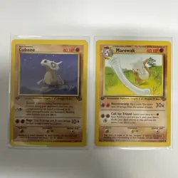 pokemon cards 1st edition - Cubone And Marowak - Image 1