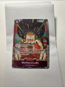 One Piece TCG Monkey.D.Luffy Bandai Card Games Fest 25-26 OP07-073 Promo Card - Image 2