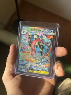 Pokemon Mega Greninja EX Full Art Holo 116/086 Water Type Card - Image 1