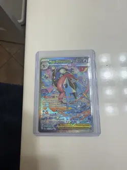 Pokemon Mega Greninja EX Full Art Holo 116/086 Water Type Card - Image 2