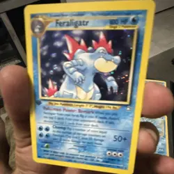 Pokemon Feraligatr 4/111 Neo Genesis 1st Edition Holo Rare 100 HP Card - Image 3