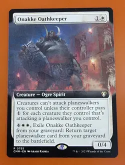 1x Onakke Oathkeeper | Extended | Commander Masters | MTG Magic Cards - Image 1