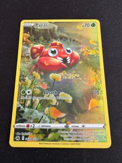 Paras Rare Holo Galarian Gallery - POKEMON CARD CROWN ZENITH - GG32/GG70 NM - Image 1