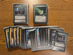 Star Trek CCG 1E The Borg Full 143-Card Set with UR Barkley - Image 1