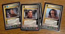 Star Trek CCG 1E The Borg Full 143-Card Set with UR Barkley - Image 3