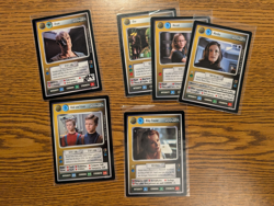 Star Trek CCG 1E The Borg Full 143-Card Set with UR Barkley - Image 4